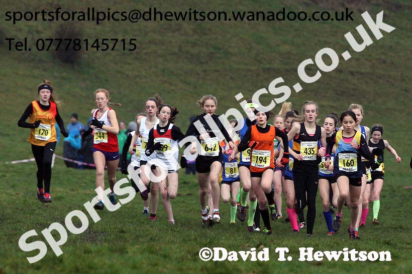 Girls under-13s Start Fitness NEHL, Peterlee, County Durham. Photo: David T. Hewitson/Sports for All Pics